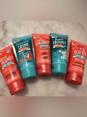 Dirty Works Travel Bath set